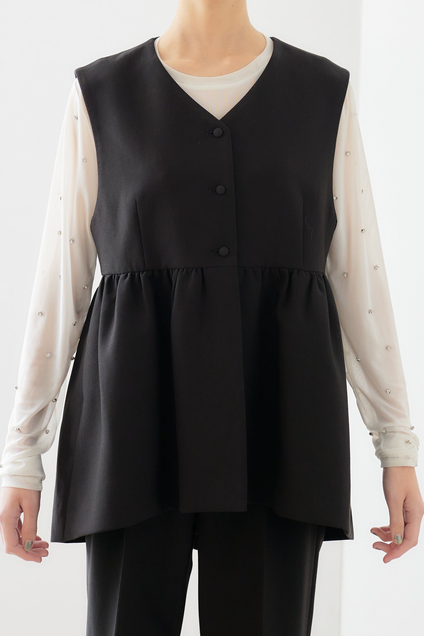 【VERY STROEコラボ】Blossom gilet set-up