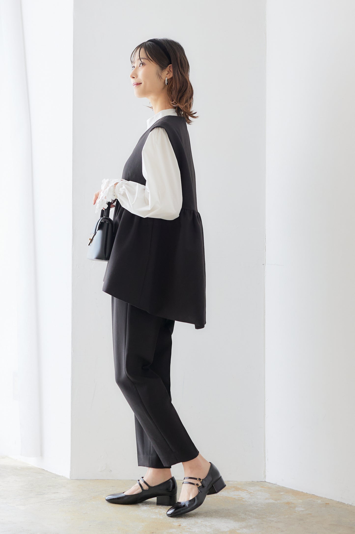 【VERY STROEコラボ】Blossom gilet set-up