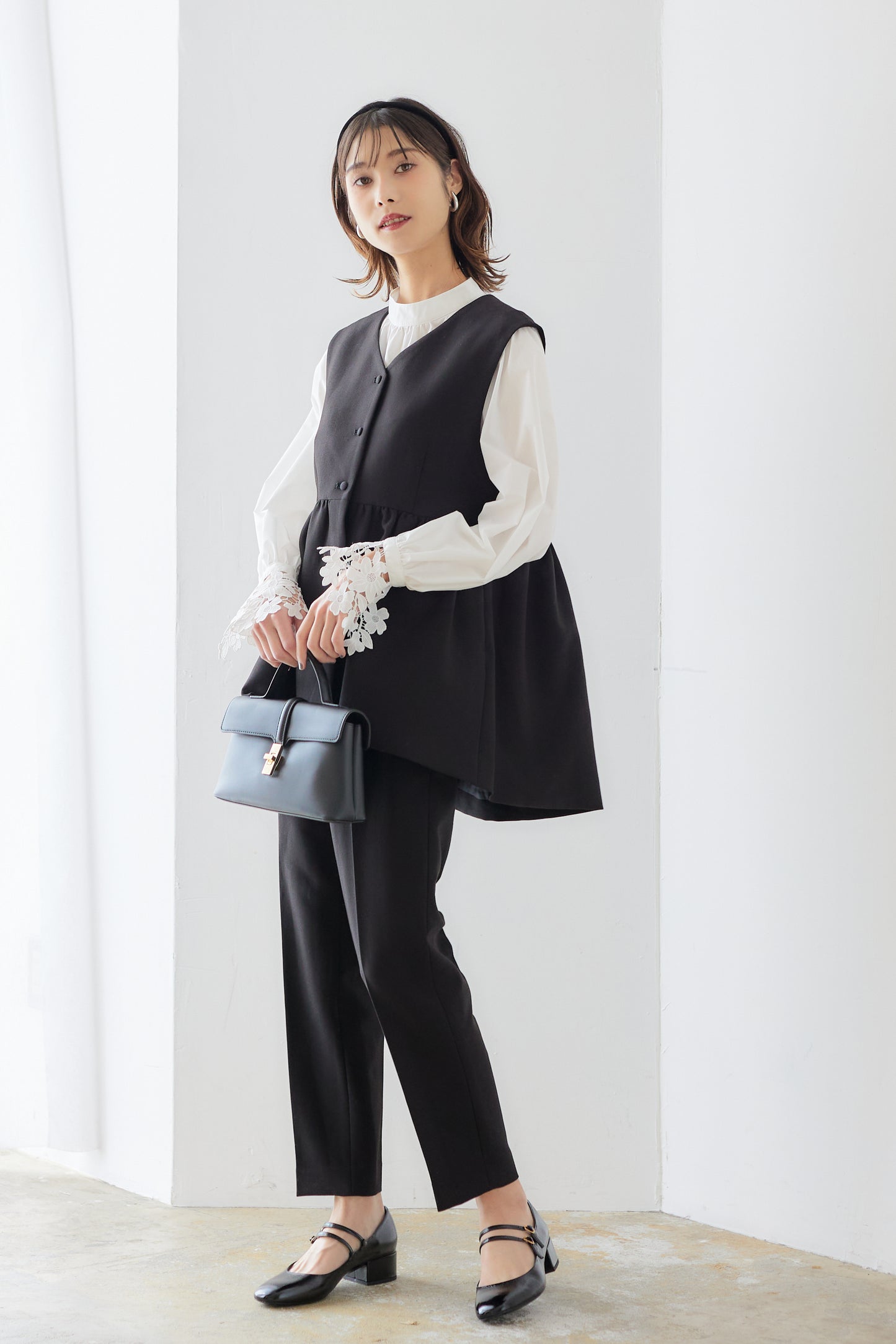 【VERY STROEコラボ】Blossom gilet set-up