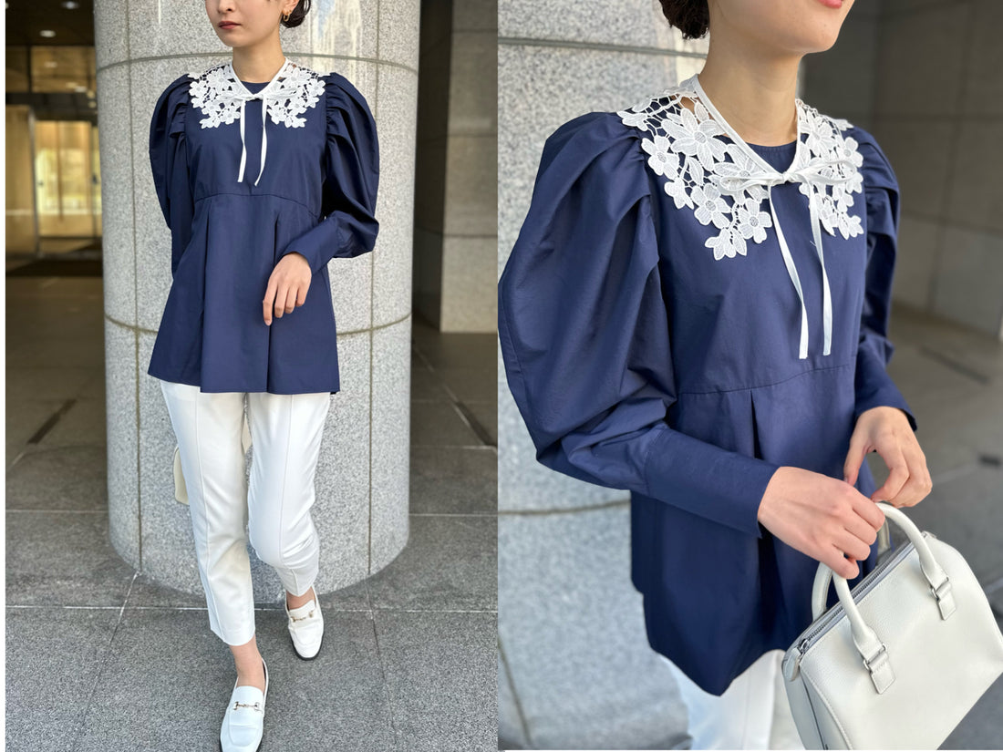 Shoulder blouse / sae 167cm