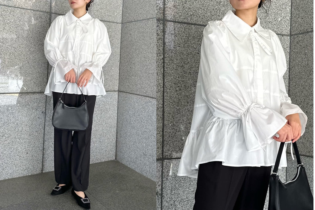 Tired blouse/sae 167cm