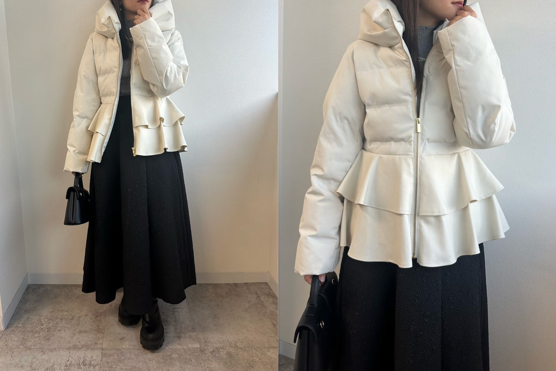 Petal eco-down jacket / Miyu 153cm