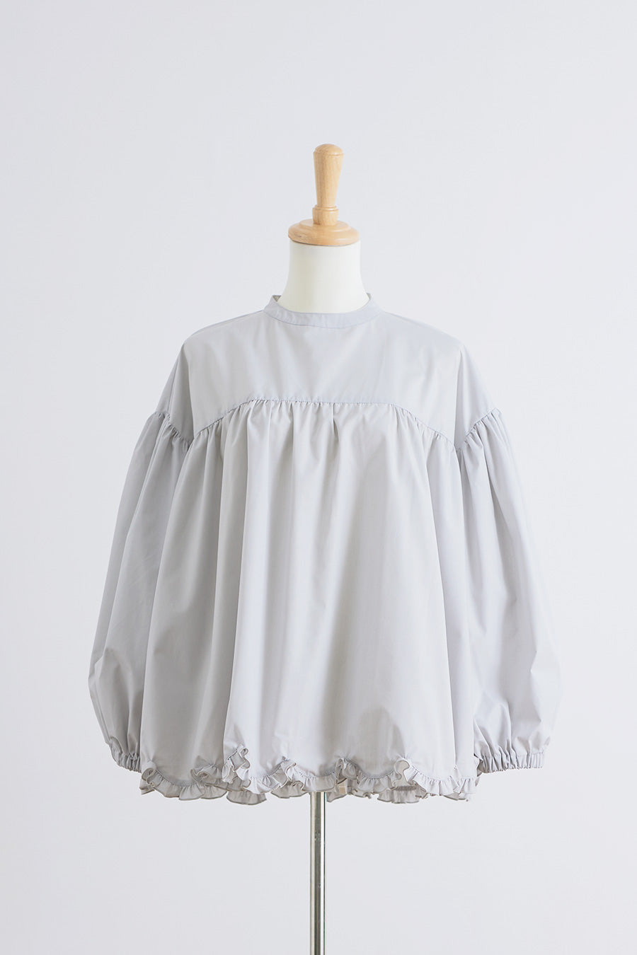 Yumi Kakiuchi Scallop Flower Blouse Lavender | himawari.com.vn