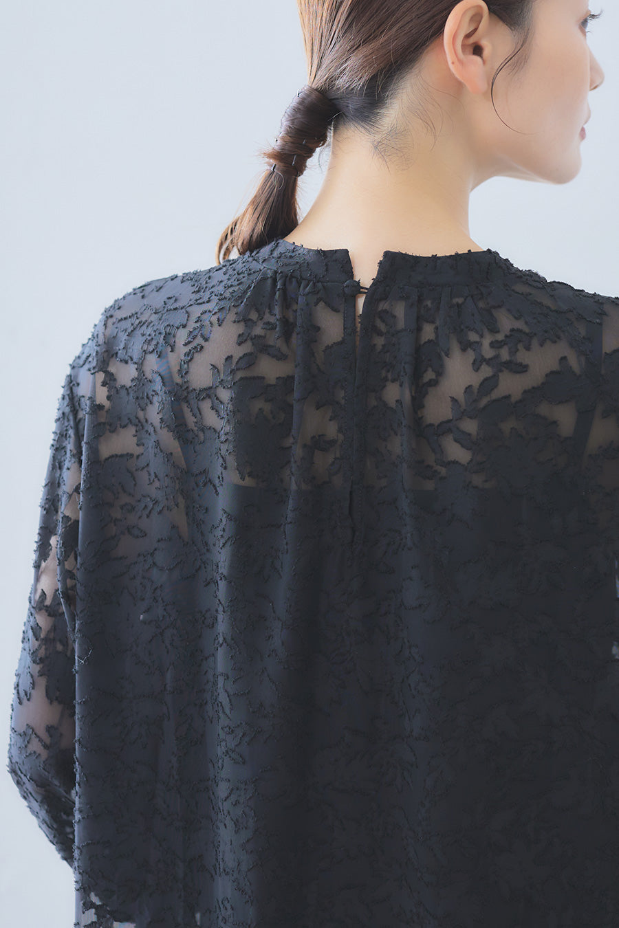 Sheer jacquard Dress