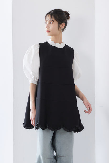 【VERY STOREコラボ】Viola scallop gilet