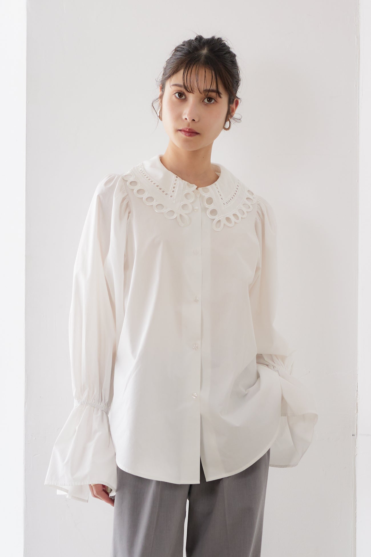 【VERY STOREコラボ】Suzuran collar blouse