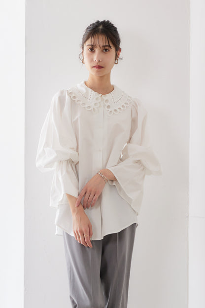 【VERY STOREコラボ】Suzuran collar blouse