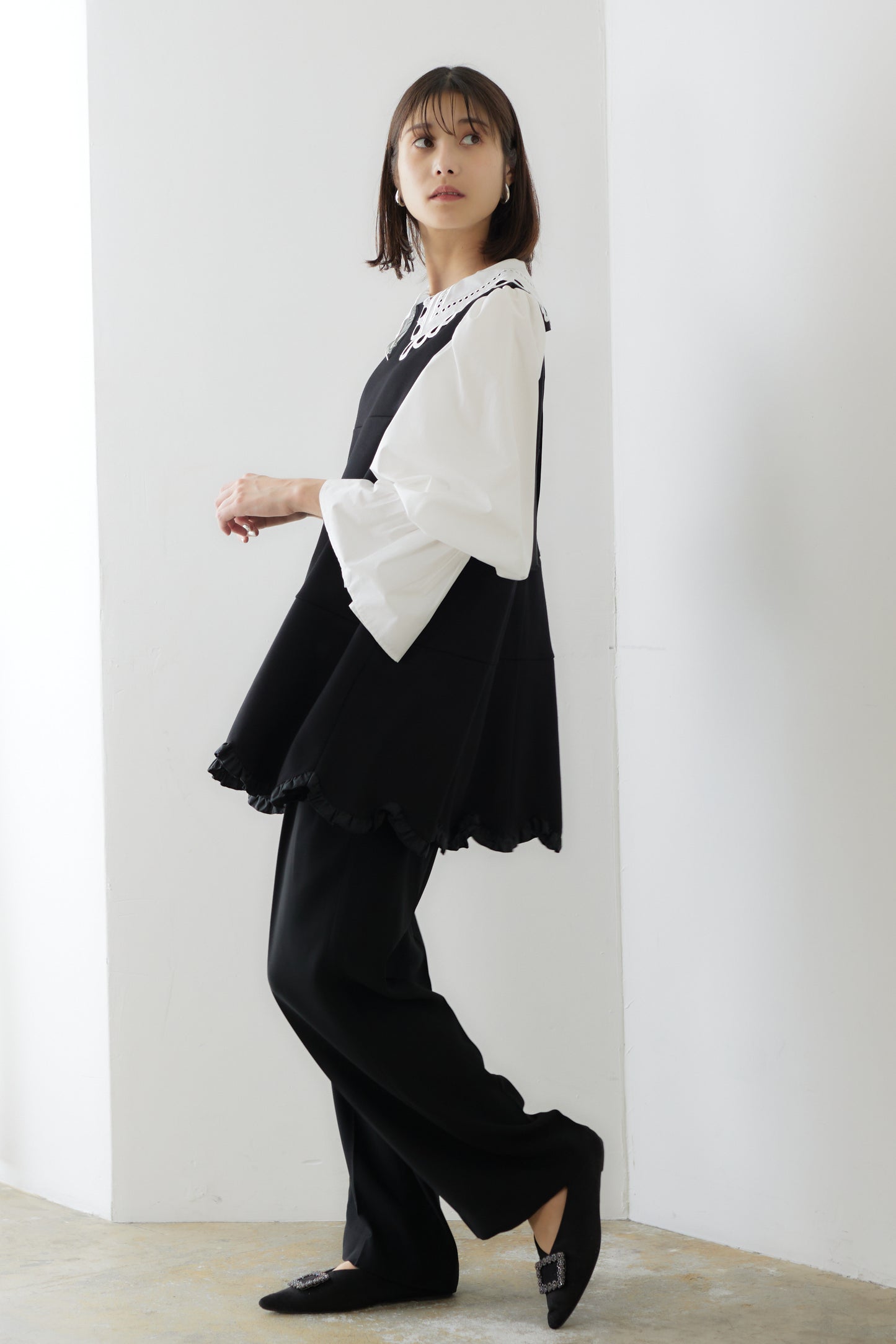 【VERY STOREコラボ】Suzuran collar blouse