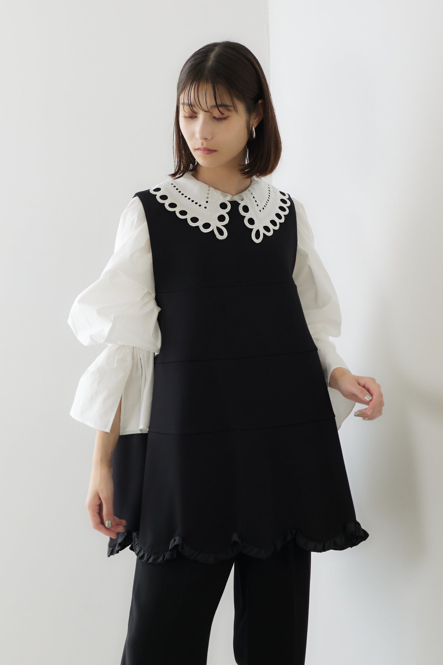 【VERY STOREコラボ】Suzuran collar blouse