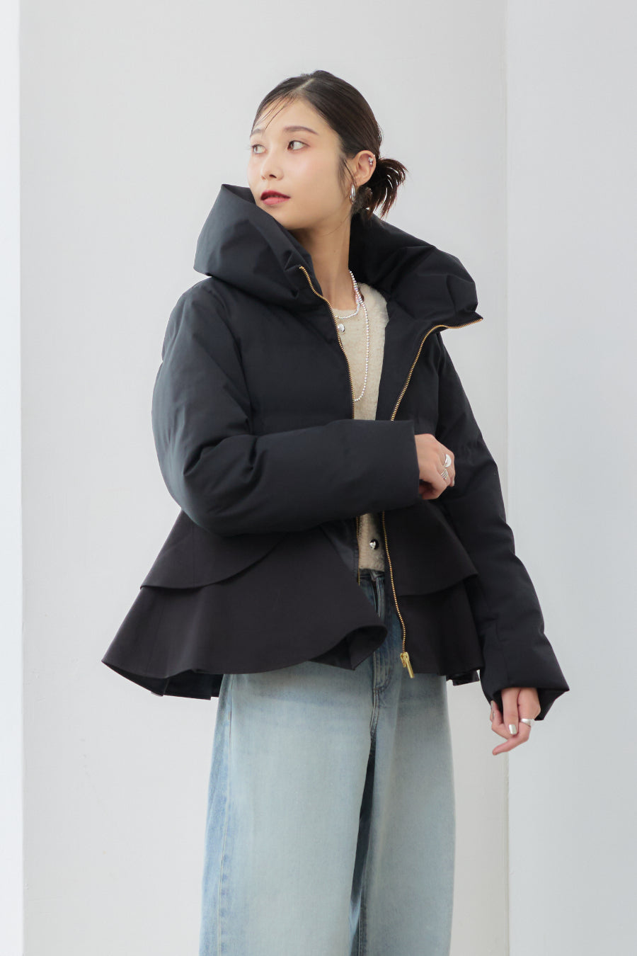 【VERY STOREコラボ】Petal eco-down jacket