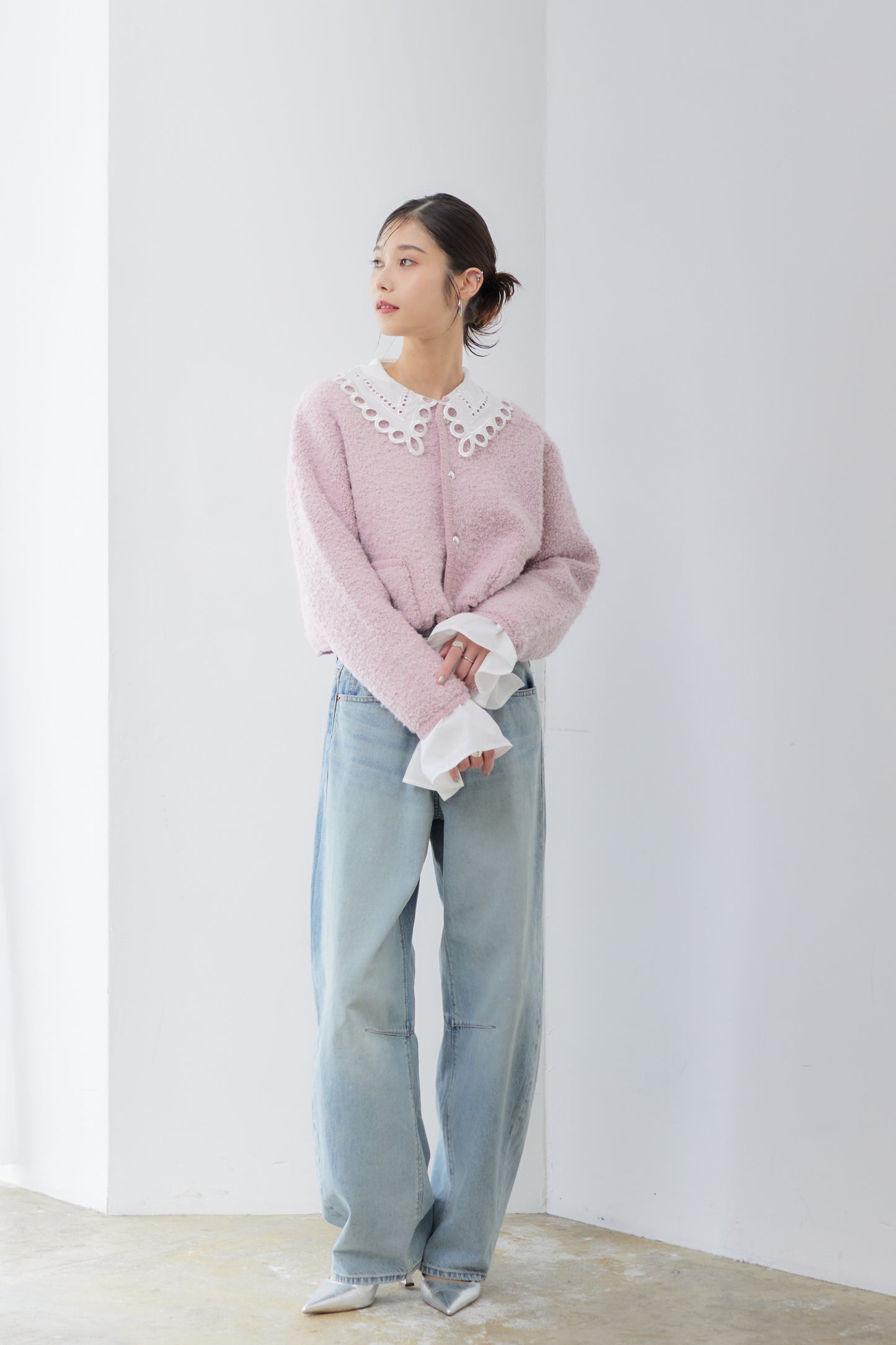 【VERY STOREコラボ】Short loop cardigan