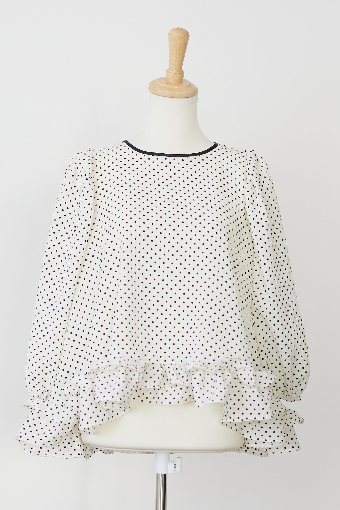 【VERY STOREコラボ】Dot whip blouse