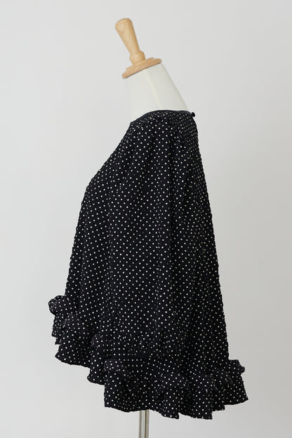 【VERY STOREコラボ】Dot whip blouse