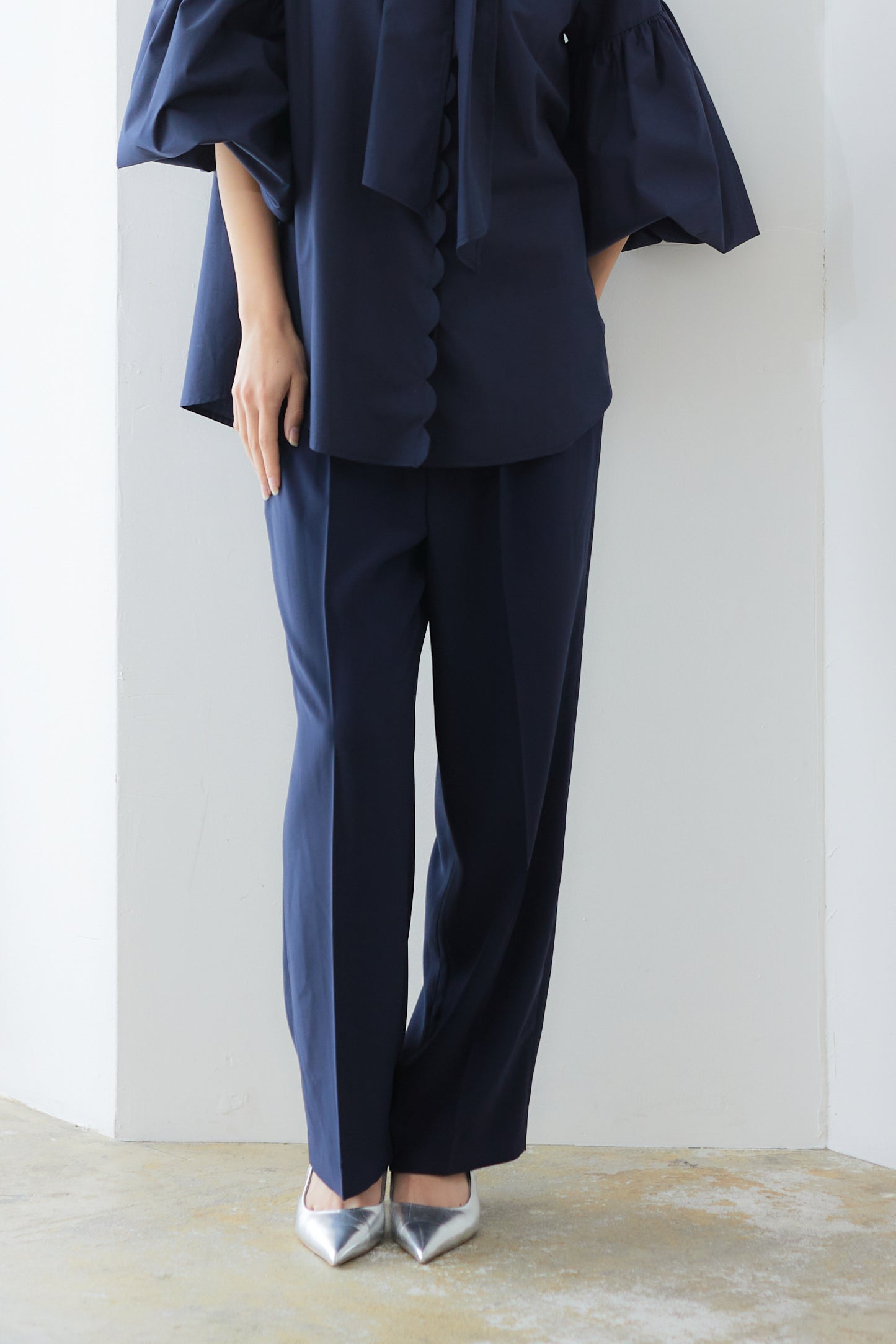 【VERY STOREコラボ】 Smooth wide pants