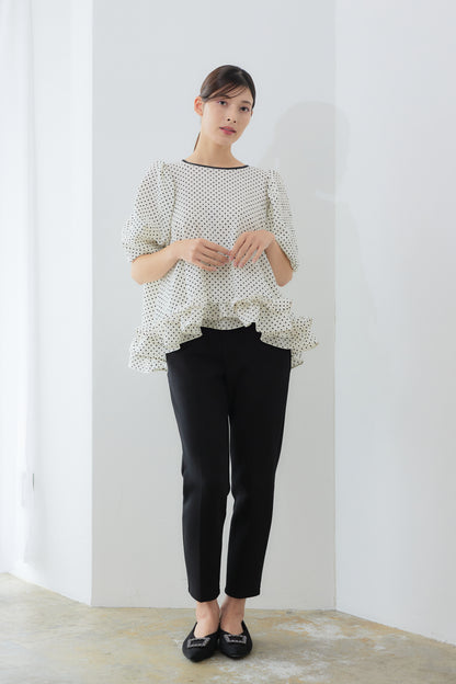 【VERY STOREコラボ】Dot whip blouse