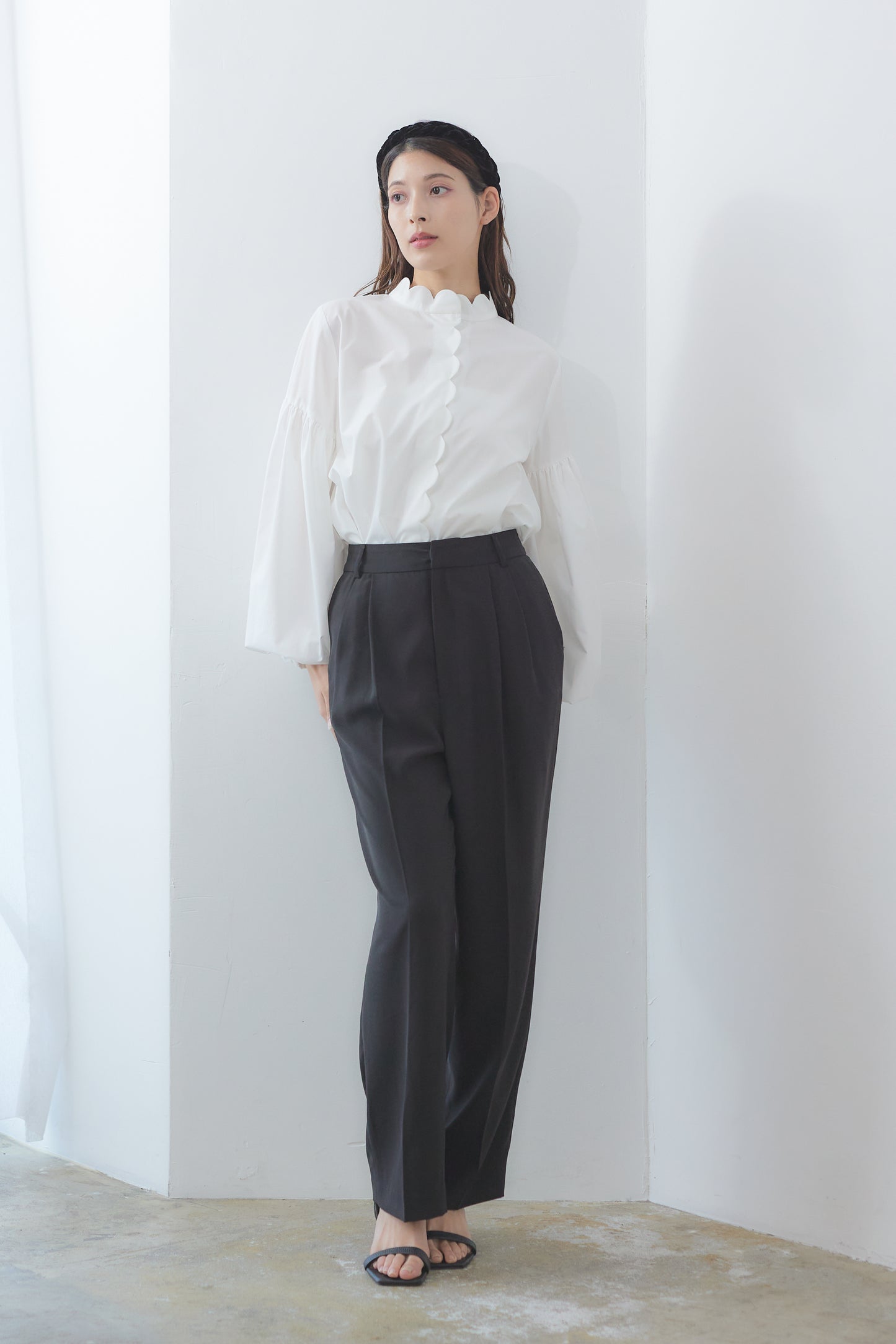 【VERY STOREコラボ】 Smooth wide pants