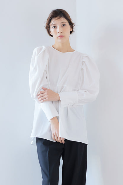 Shoulder blouse /Off white