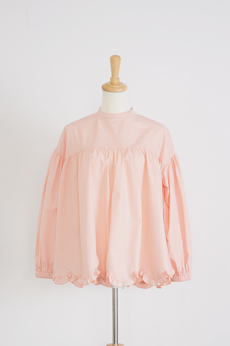 Yumi Kakiuchi Scallop Flower Blouse Lavender | himawari.com.vn