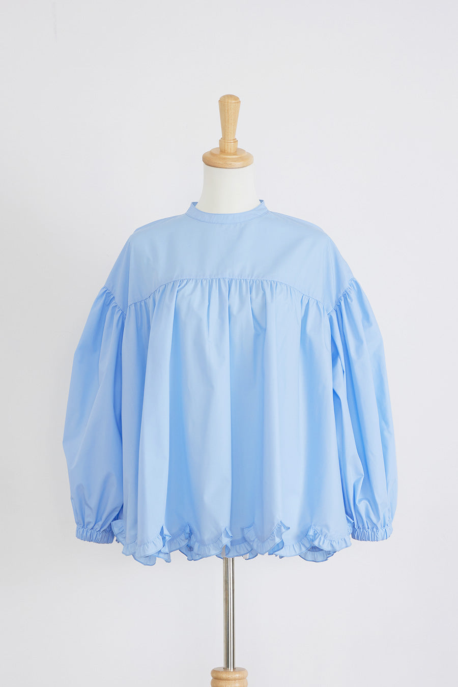 Yumi Kakiuchi Scallop Flower Blouse Lavender | himawari.com.vn